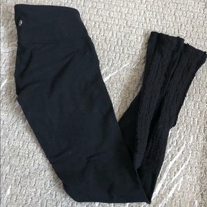 Lululemon Black Long Ruffles at Ankle 4